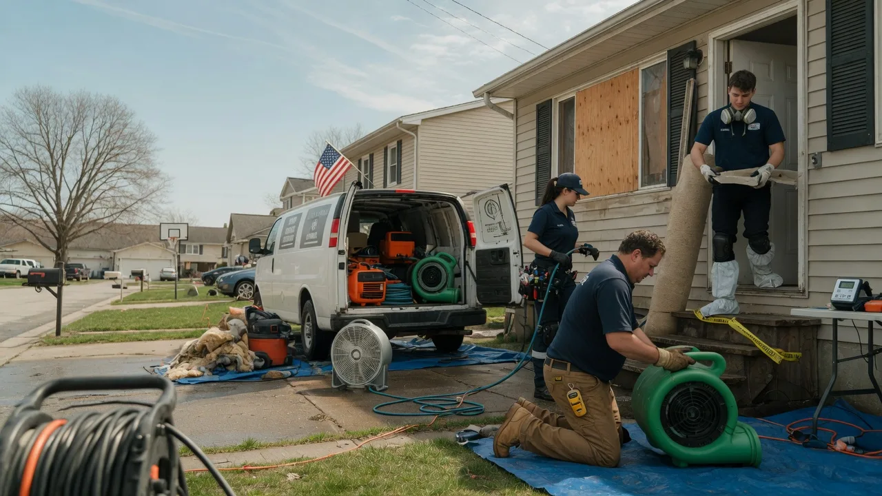 Water Damage Restoration in Ivanhoe, TX near me
